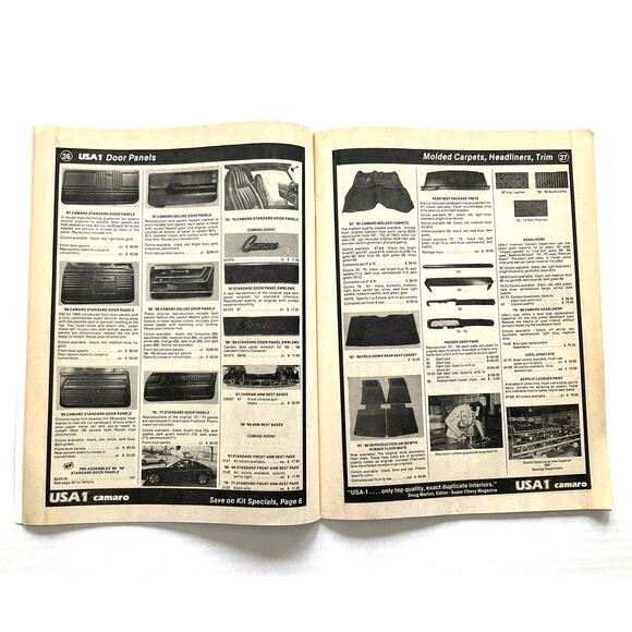 USA1 1987 Vintage Catalogs Chevrolet Interiors (2) - Picture 6 of 8